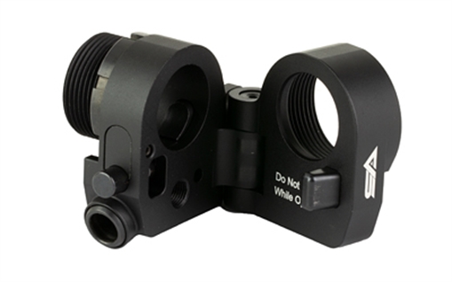 Sylvan Arms Sylvan Folding Stock Adapter, Gen 4, For AR Pattern Rifles, Black, Right Hand ARH400-R
