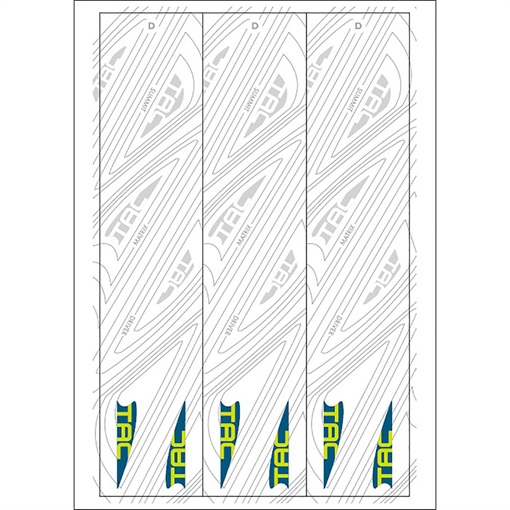 TAC Vanes TAC Vanes Arrow Specific Wraps White Size D 4.675 13 pk. 80TAC-0135108-1259