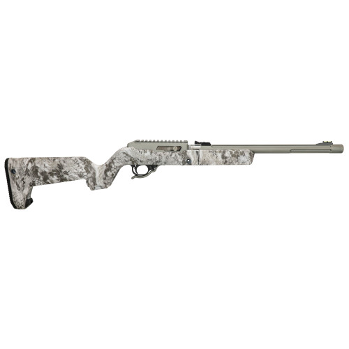 Tactical Solutions X-Ring Takedown VR 22 LR, 16.5" Threaded Barrel, Kryptek Raid Camo, Gray Rec, 10rd