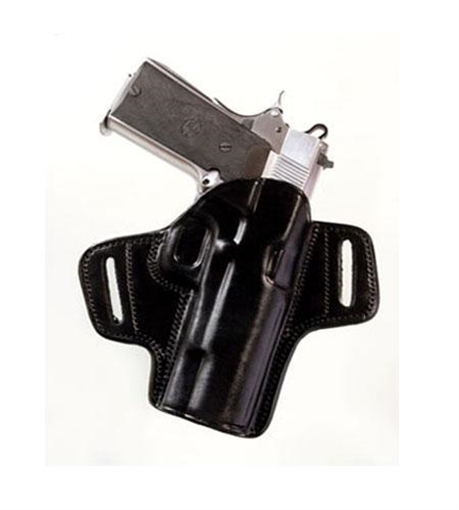 Tagua Gunleather Open Top Belt Holster for Colt Gov't 1911 5" Black Right Hand BH3-200
