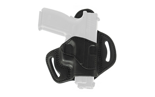 Tagua TX 1836 BH2 Fort Extra Protection Quick Draw Belt Holster, Fits Glock 43, Right Hand, Black Leather Finish TX-EP-BH2-355