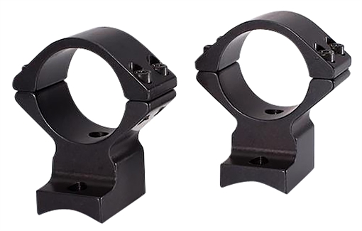 Talley Scope Mount/Ring Combo Extended Black Anodized 30mm Tube Savage Round Receiver with AccuTrigger (110 Series/A17/A22) Medium Rings 74X725