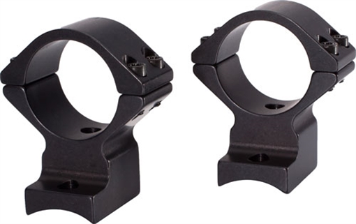Talley Lightweight Alloy Scope Mounts - Black Anodized - 30mm - Medium Weatherby Accumark - Magnum - Mark V (9 LUG) 740705