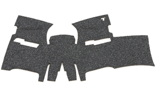 TALON Grips Inc Granulate, Grip, Adhesive Grip, Fits Sig Sauer P250/P320 Compact, Medium Module, Black 001G