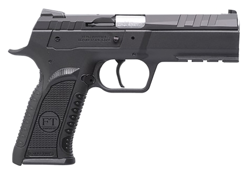 Tanfoglio Force Esse 9mm Luger 16+1 4.40" Stainless Steel Barrel, Black Serrated Steel Slide, Black Polymer Frame w/Picatinny Rail, Textured Grip TFFORCES9