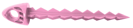 Targettack Llc Targettack Pink Polycarbonate Plastic 3" For Paper/Vinyl Targets 12 Pack TT3IN12PKPI