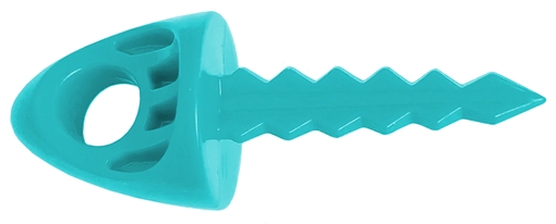 Targettack Llc Targettack Teal Green Polycarbonate Plastic 1" For Paper/Vinyl Targets 12 Pack TT1IN12PKTE