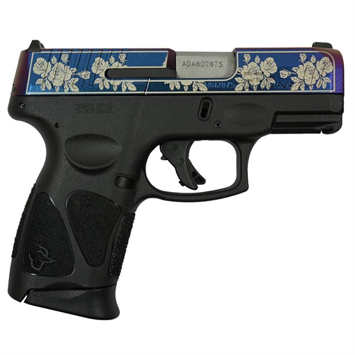 Taurus G3C "Guns & Roses Engraved Mongoose Purple" Handgun 9mm Luger 12rd Magazines(2) 3.26'' Barrel 1-G3C931-2X12 MODMGRS