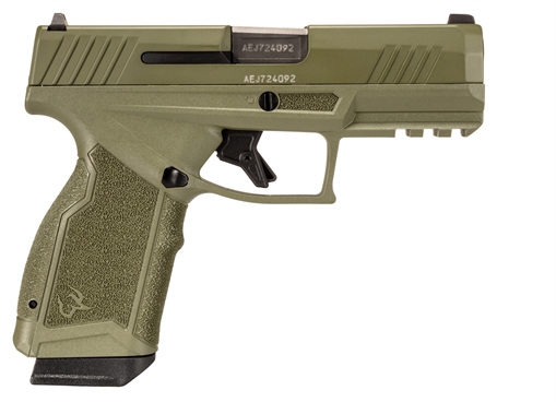 Taurus GX4 Carry Handgun 9mm Luger 10rd Magazines (2) 3.7" Barrel Green 1-GX4CR94F-10F 1GX4CR94F10F
