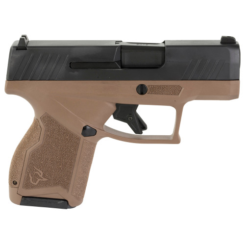 Taurus GX4 3.0 9mm, 3" Barrel, Brown Frame, Black Slide, 11rd