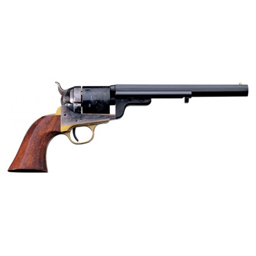 Taylors & Company 1851 C. Mason 38 Special 6rd Shot 7.50" Blued 7.50" Round Barrel Blued Cylinder Color Case Hardened Color Case Hardened Steel Frame Walnut Grip 550731
