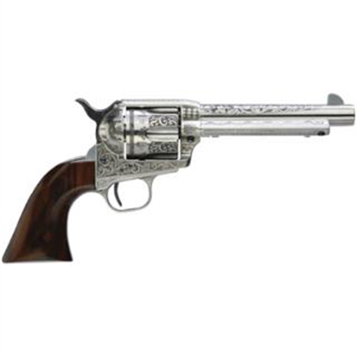 TAYLORS & COMPANY UBERTI 1873 CATTLEMAN 357MAG 4.75 PHOTO ENGRV 550916
