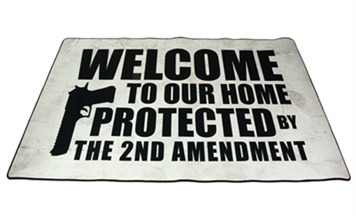 TekMat Door Mat, 2nd Amendment, Black, 25"x42" TEK-42-2AMENDMENT-U