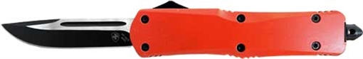 TEMPLAR KNIFE LARGE OTF BLAZE ORANGE 3.5" BLACK DROP POINT LZBO331