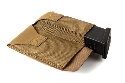 Blue Force Gear-Belt Mounted Ten-Speed Double Pistol Mag Pouch -Coyote Brown BT-TSP-PISTOL-2-CB