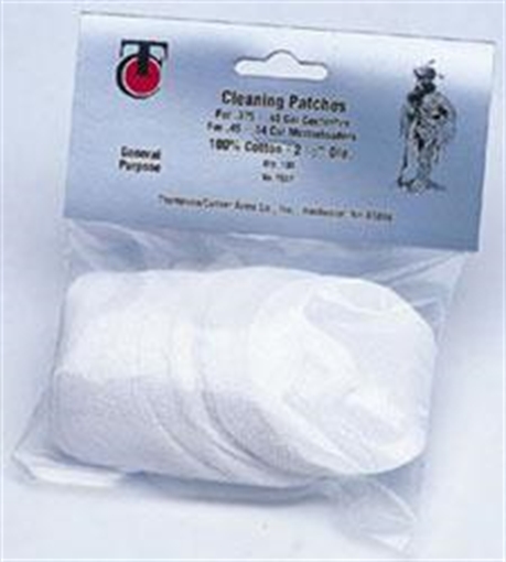 Thompson Center Cleaning Patches - 2.5" Diameter 250/Bag 31007178