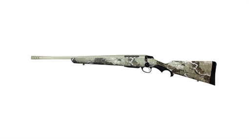 Tikka T3x Lite 300 Win Mag 3+1 24.30" Fluted/Threaded, Desert Verde Cerakote Barrel/Rec, Veil Alpine Synthetic Stock, Interchangeable Grip, Muzzle Brake Left Hand JRTXVA431R10