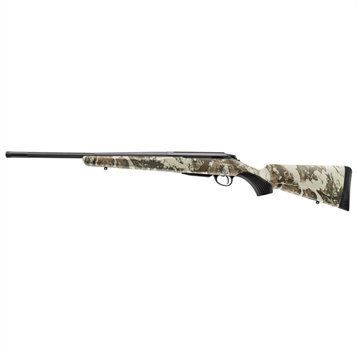 Tikka T3X Roughtech First Lite, Bolt Action Rifle, 7MM Remington, 24" Fluted Barrel, Threaded 5/8x24, 1:9 Twist, Matte Finish, Black, First Lite Cerca Camo Synthetic Stock, 3 Rounds, 1 Magazine, Right Hand JRTXRFLC370