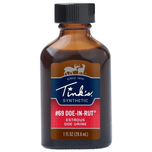 TINKS DEER LURE #69 DOE-IN-RUT SYNTHETIC 1FL OUNCE BOTTLE W5256