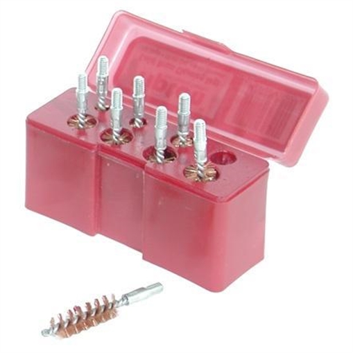 Tipton 8-Piece Bronze Pistol Brush Set (22-47/48 cal) 845102