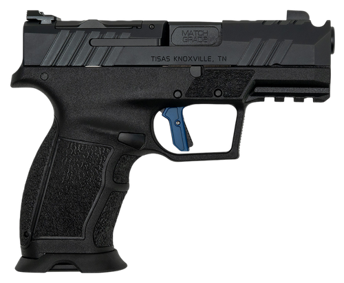 Tisas PX-9 2.0 Carry Compac 9mm, 3.5" Compensated Barrel, Picatinny, Tenifer Black, 15rd-17rd Mags