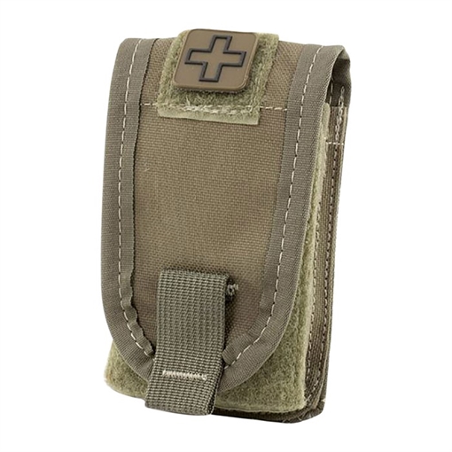 Eleven 10 TOURNIQUET/SELF-AID POUCH W/MOLLE ATTACHMENT RANGER GREEN E10-1005M-RGR