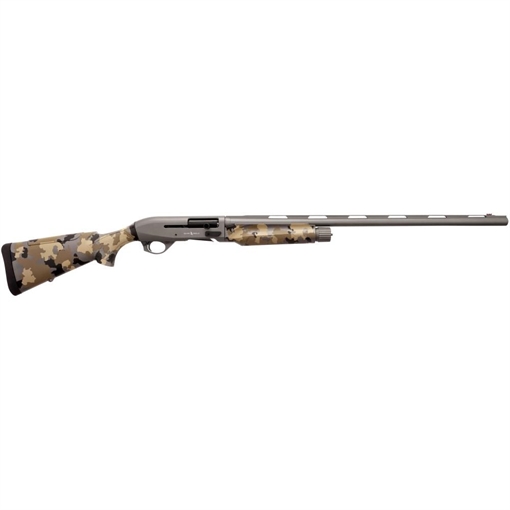 Silver Eagle Arms Alpha 2 12 Gauge 3" 4+1 28" Gray Cerakote Chrome Lined Vent Rib Barrel & Steel Receiver, Old School Camo Synthetic Fixed Stock A21228OS2