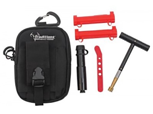 TRADITIONS FIELD SHOOTER'S KIT W/ BELT POUCH 50CAL A3869