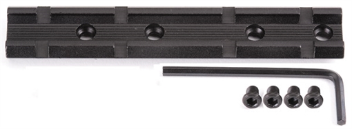 TRADITIONS MUZZELLOADING 1-PC SCOPE BASE FITS ALL BREAK-OPEN INLINES BLK ( 6 PER CASE ) A1780