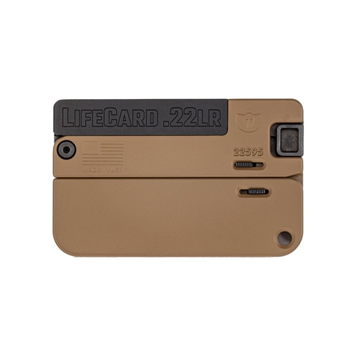 Trailblazer Firearms LIFECARD 22LR BLACK/BROWN LC1-BBN LC1BBN