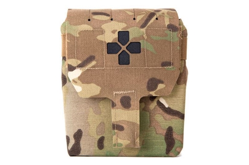 Blue Force Gear Trauma Kit NOW! MOLLE Mounted Helium Whisper Essentials Supplies MultiCam HW-TKN-MED-ESS-MC