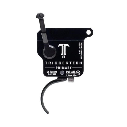 Triggertech Rem Model 7 Primary Single Stage Trigger 1.5-4 lbs Curved Black RM7-SBB-14-TBC