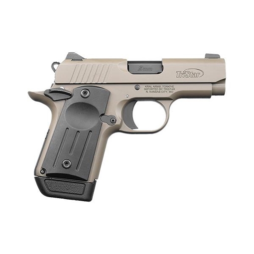 TriStar Protege X Sub-Compact Frame 9mm Luger 7+1 3.20" Black Steel Barrel, Flat Dark Earth Cerakote Serrated Steel Slide, Flat Dark Earth Cerakote Frame, Black Polymer Grip 85708