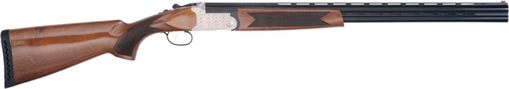 TriStar Setter S/T 20 Gauge 26" 2rd 3" Silver Engraved Rec Semi-Gloss Turkish Walnut Stock Right Hand (Full Size) Includes 5 MobilChoke 30206