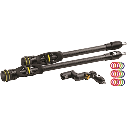 Trophy Ridge Hitman Stabilizer Black 10 in./12 in. Combo AS191210