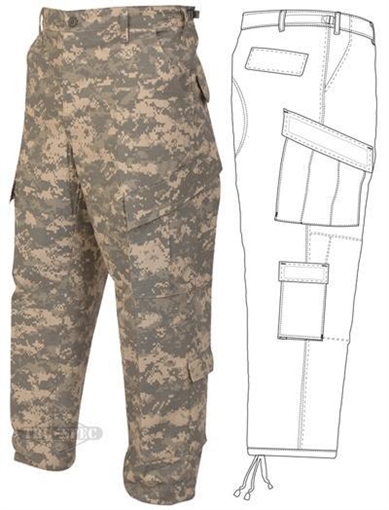 Tru-Spec 100CR/S Pant All Terrain Digital Camo S 1946003