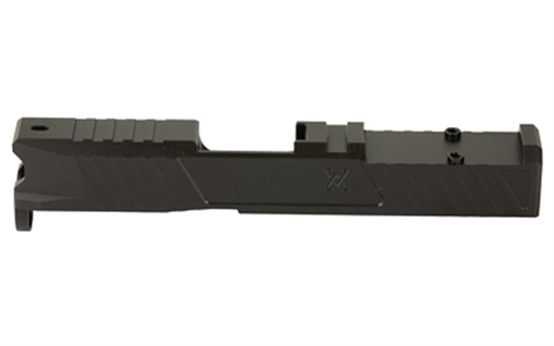 True Precision Duty Slide, Stripped, Fits Glock 43/43X, RMRcc Optic Cut, Nitride Finish, Black TP-G43DS-BL-RMRCC