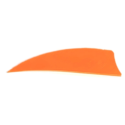 Trueflight Trueflight Shield Cut Feathers Orange 3 in. LW 100 pk. 1305