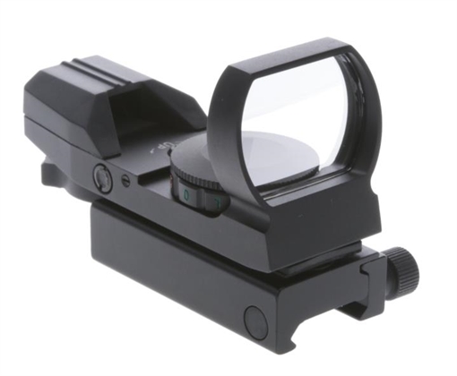 TruGlo TG-8360B Open Dot Sight Black Anodized 1x 34mm 5 MOA Dual Illuminated (Green/Red) Multi Reticle TG8360B