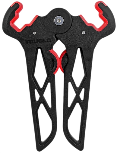 TruGlo TruGlo Bow Jack Bow Stand Mini Wide Limb Black/Red TG- TG393BR