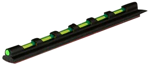 TRUGLO Glo Dot, Universal Vent Rib Shotgun Sight, Matte Finish, Black Housing, Green Fiber TG-TG91
