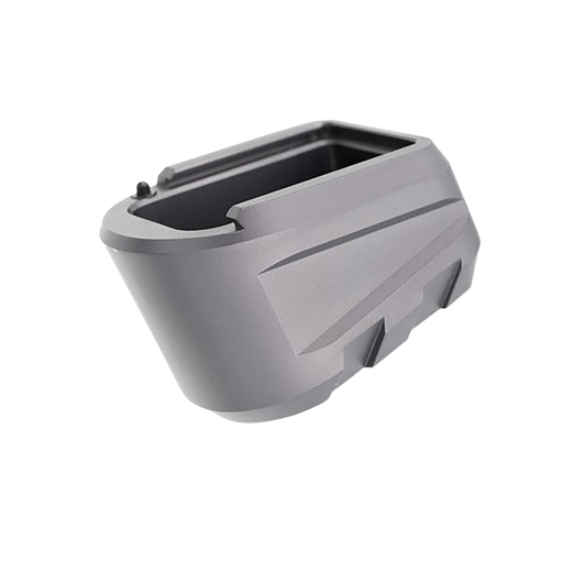 Tyrant CNC P365-XMACRO Magazine Extension 9mm Fits Sig P365 Gray 6061 Aluminum TDP365MAGEXGREY