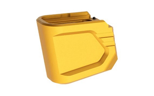 Tyrant CNC Magazine Extension Fits Glock 43x/48 Gold Aerospace Grade Aluminum TDG48MAGEXGOLD