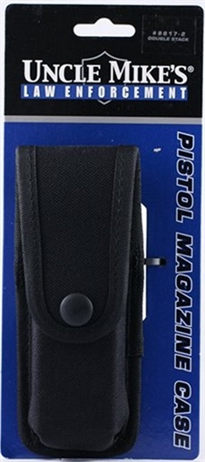 UM MAGAZINE CASE DBL W/SNAP CLOSURE BLK (6) MIC88172