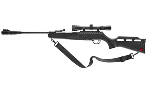 Umarex Targis Hunter Max Air Rifle, Break Barrel, .22 Pellet, 800 Feet Per Second, Matte Finish, Black, Included 3-9X32 Scope, Nucleus Rail, Single Shot, Silencair Non-Removable Suppressor 2244241 723364442414