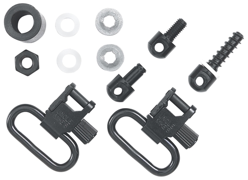 Uncle Mike's Super Swivel Quick Detach 115 MCS Blued 1" Loop Compatible w/Most Pump & Auto Shotguns 12312