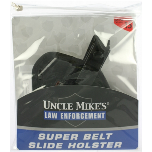 Uncle Mike's #15 Belt Slide Right Hand Black Nylon 3.75-4 .5 in Large Autos 86150