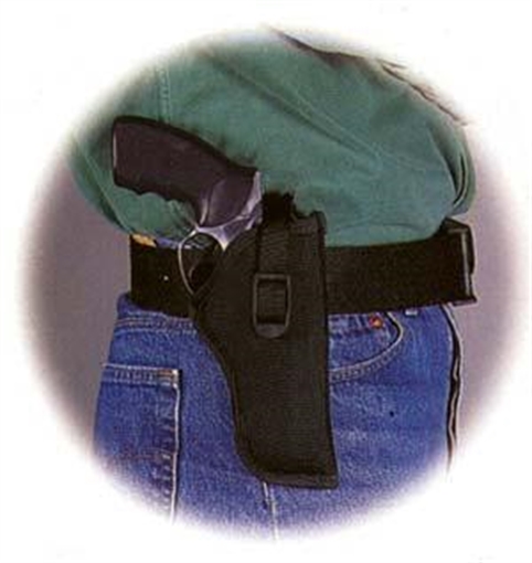 Uncle Mike's Sidekick Hip Holster for Small autos (.22 -.25 cal.) in Black Left Hand 81102