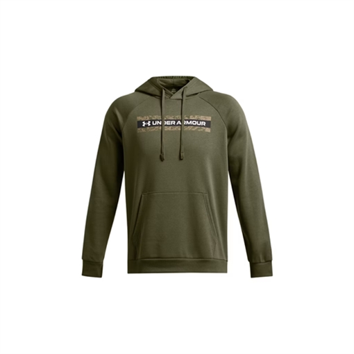 Under Armour Men's UA Rival Fleece Camo Chest Stripe Hoodie 1386595390MD