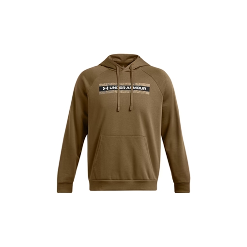 Under Armour Men's UA Rival Fleece Camo Chest Stripe Hoodie 1386595498LG